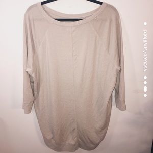 Oversized Cream Sweater